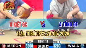 Xem trận 12 CPC2 24/5/2026 tại VUAGAAZ