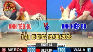Trận 15 CPC2 Ngày 19/06/2026 tại Vua Gà AZ