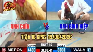 Trận 16 CPC2 Ngày 19/06/2026 tại Vua Gà AZ