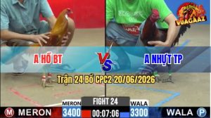 Trận 24 CPC2 20/06/2026 – Anh Hồ Bến Tre May Độ Thắng Trong Thế Thua