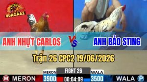 Trận 26 CPC2 Ngày 19/06/2026 tại Vua Gà AZ