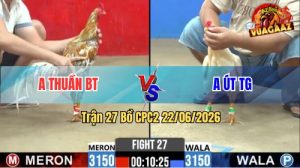 Trận 27 CPC2 22/06/2026 – Anh Thuần Hạ Gà Anh Út Ói Chết Tại Chỗ