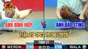 Trận 27 CPC2 Ngày 19/06/2026 tại Vua Gà AZ