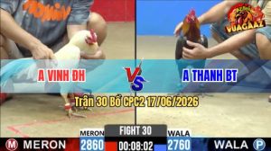 Trận 30 CPC2 17/06/2026 – Gà Úa Anh Vinh ĐH Đá Nhanh Như Điện