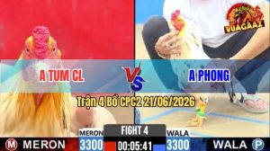 Trận 4 CPC2 21/06/2026 – Anh Phong Phút Cuối Có Chân Cựa Quyết Định