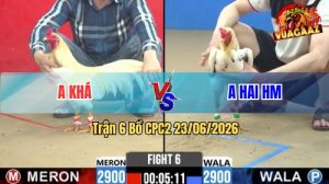 Trận 6 CPC2 23/06/2026 – Úa Của Anh Khá Canh Đá 1 Cây Cựa Chí Mạng