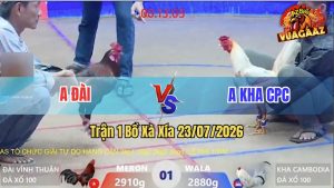 Trận 1 Xà Xía 23/07/2026 – Anh Đài Gặp Anh Kha Ở Trận Mở Màn
