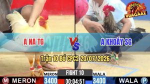 Trận 10 CPC2 20/07/2026 – Anh Na TG Tiễn Anh Khoáy Lên Đường Về Nước