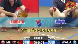 Trận 11 CPC2 23/07/2026 – Gà Úa Anh Út Đá Quá Nhanh Quá Nguy Hiểm