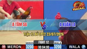 Trận 12 CPC2 23/07/2026 – Anh Xuân Siết 1 Hơi Hạ Anh Tâm Sài Gòn