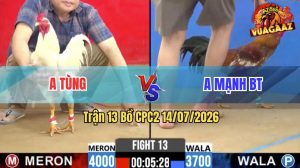 Trận 13 CPC2 14/07/2026 – Anh Mạnh Bến Tre Đẩy Anh Tùng Lật Xe