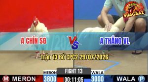 Trận 13 CPC2 29/07/2026 – Idol Thắng VL Chấp 6 Chấm Vẫn Về Bờ