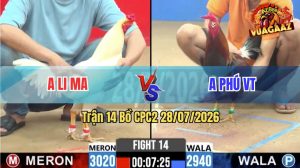 Trận 14 CPC2 28/07/2026 – Anh Li Ma Tiễn Anh Phú Vũng Tàu Về Nước