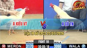 Trận 18 CPC2 22/07/2026 – Anh Kiều Đánh Bại Anh Cò Trong Vất Vả