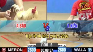 Trận 18 CPC2 24/07/2026 – Gà Điều Anh Kiên Có Chân Cựa Chốt Hạ Phút 90