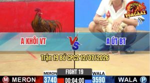 Trận 19 CPC2 12/07/2026 – Gà Khét Anh Khôi Quá Đâm, Úa Hư Hình Bỏ Chạy