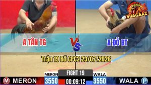 Trận 19 CPC2 23/07/2026 – Anh Đỏ BT Làm Thịt Anh Tân TG