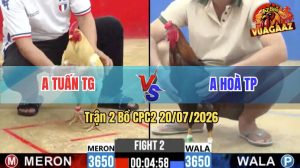 Trận 2 CPC2 20/07/2026 – Gà Bướm Anh Tuấn TG Đá Quá Tốc Độ