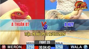 Trận 20 CPC2 16/07/2026 – Trận Đấu Giằng Co Giữa Anh Thuần Và Anh Huy