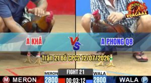Trận 21 CPC2 12/07/2026 – Anh Khá Tấn Công Dồn Dập Hạ Anh Phong Q8