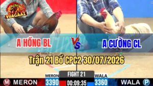 Trận 21 CPC2 Ngày 30/7/2026 Tại Vua Gà AZ