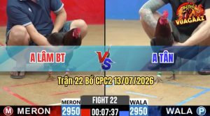 Trận 22 CPC2 13/07/2026 – Anh Lâm Không Cho Anh Tân Cơ Hội Nào