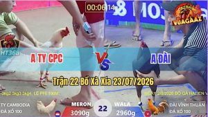 Trận 22 Xà Xía 23/07/2026 – Anh Đài Đá Không Cho Anh Ty Cơ Hội Nào