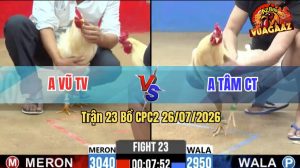 Trận 23 CPC2 26/07/2026 – Anh Vũ Trà Vinh Hoà Trước Anh Tâm Cần Thơ