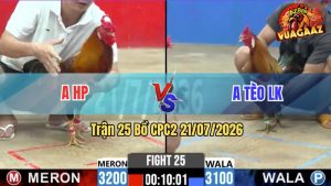 Trận 25 CPC2 21/07/2026 – Gà Anh Tèo LK Quá Nhanh Quá Nguy Hiểm