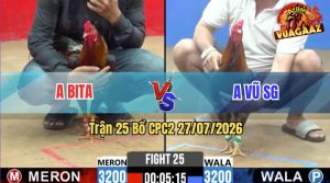 Trận 25 CPC2 27/07/2026 – Anh Bita Và Anh Vũ SG Thi Đấu Quá Kịch Tính