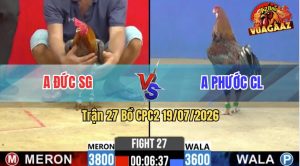Trận 27 CPC2 19/07/2026 – Anh Phước CL Siết 1 Cơ Hạ Anh Đức SG