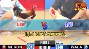 Trận 3 CPC2 28/07/2026 – Gà Anh Vũ Quá Lì Đòn, Thắng Phút 90