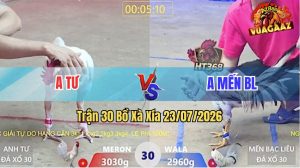 Trận 30 Xà Xía 23/07/2026 – Anh Quyền Hà Tiên Thể Hiện Tài Nghệ Nài Gà