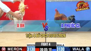 Trận 4 CPC2 31/07/2026 – Gà Điều Anh Phước Đá Trong Vòng 3 Nốt Nhạc
