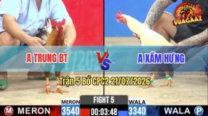 Trận 5 CPC2 21/07/2026 – Gà Khét Anh Trung Cứ Nhấc Chân Là Có Cựa