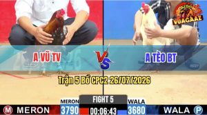 Trận 5 CPC2 26/07/2026 – Anh Vũ TV Có Pha Lội Ngược Dòng Ngoạn Mục