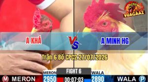 Trận 6 CPC2 27/07/2026 – Gà Điều Anh Khá Khôn Khéo Giành Chiến Thắng