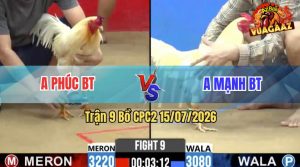 Trận 9 CPC2 15/07/2026 – Anh Phúc Thành Công Đánh Bại Anh Mạnh BT