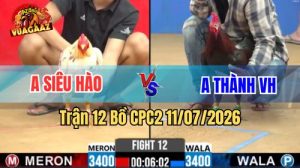 Video Trận 12 CPC2 Ngày 11/7/2026 Tại Vua Gà AZ
