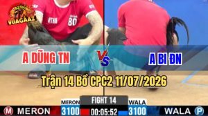 Video Trận 14 CPC2 Ngày 11/7/2026 Tại Vua Gà AZ