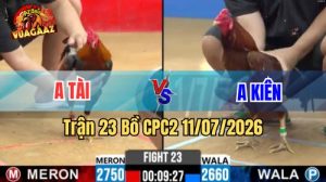 Video Trận 23 CPC2 Ngày 11/7/2026 Tại Vua Gà AZ