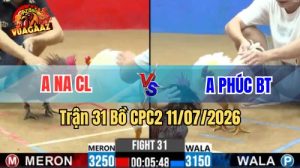 Video Trận 31 CPC2 Ngày 11/7/2026 Tại Vua Gà AZ