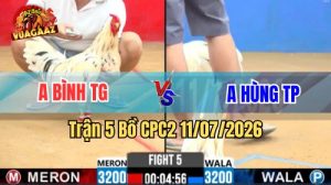 Video Trận 5 CPC2 Ngày 11/7/2026 Tại Vua Gà AZ