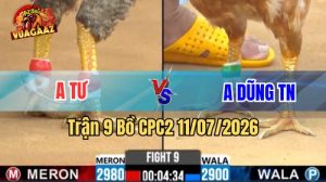 Video Trận 9 CPC2 Ngày 11/7/2026 Tại Vua Gà AZ