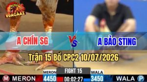 Xem Trận 15 CPC2 Ngày 10/7/2026 tại Vua Gà AZ