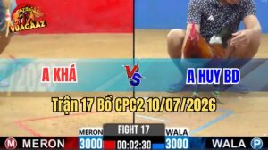 Xem Trận 17 CPC2 Ngày 10/7/2026 tại Vua Gà AZ