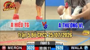 xem lại trận 5 CPC2 ngày 25/7/2026 tại Vua Gà AZ