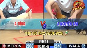 Trận 1 CPC2 22/08/2026 – Anh Nguyên Chấp 4 Chấm, Đá Đúng 3 Chân