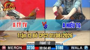 Trận 12 CPC2 Ngày 1/8/2026 Tại Vua Gà AZ