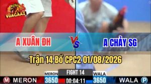 Trận 14 CPC2 Ngày 1/8/2026 Tại Vua Gà AZ